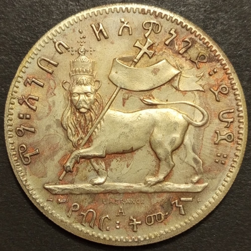 Etiopia birr 1889 1897 - etiopia,