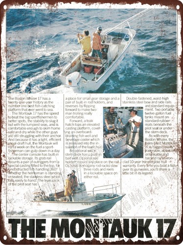 Insegna metallo pesca - in, da
