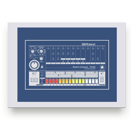 Roland 808 drum - tr-808, machine