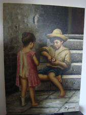 GIUSEPPE DI GENNARO OLIO SU TELA CM 70X50 irolli,toro,panza,carignani,varriale