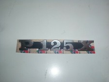 TARGHETTA LATERALE " P 125 X "