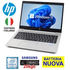 Hp EliteBook 840 G5 14" FHD Intel i5 8350U 4x8 SSD M.2 Samsung 256gb Windows 11