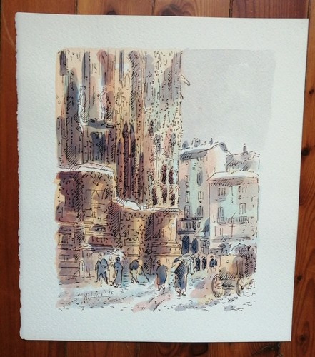 Quadro disegno acquerello - quadro, ad
