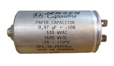 Jensen Capacitors 0,47 Mikrofarad Kondensator für Grundfos CU2 530 WVAC P13/1334
