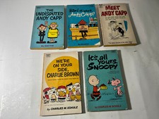 LOTTO FUMETTI CHARLIE BROWN-SNOOPY FAWCETT GOLD MEDAL-ANDY CAPP-CHARLES M.SCHULZ