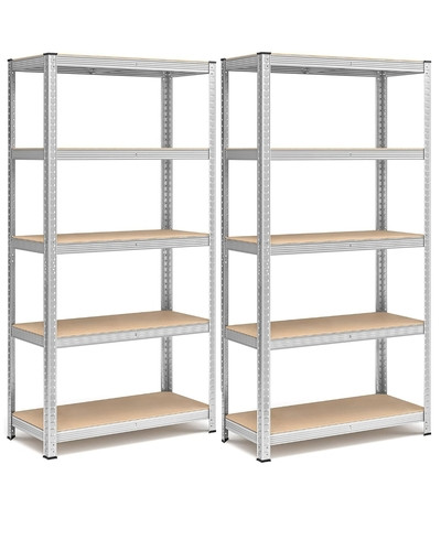 Set scaffali metallo - set,