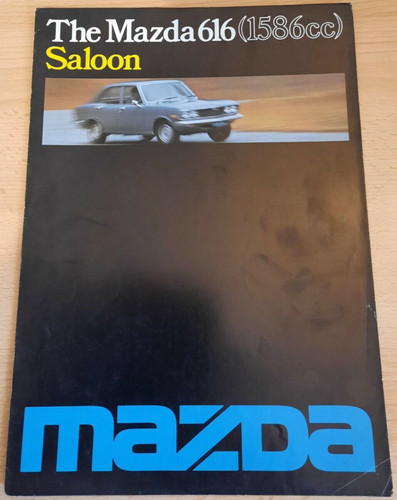 Brochure auto mazda 616 - brochure,