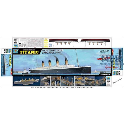 Trumpeter tru03719 rms titanic - tru03719,