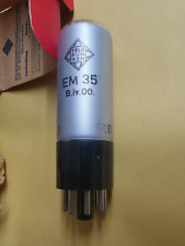 Tubo Valvola EM35 Nuovo Vecchio Stock Occhio Magico Magic Eye Telefunken NOS 2024