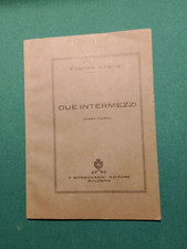 Franco Alfano. DUE INTERMEZZI