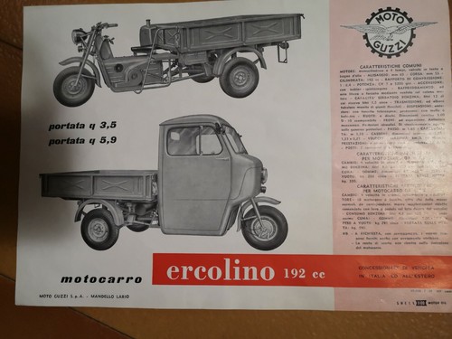 Dépliant brochure moto - dÉpliant,