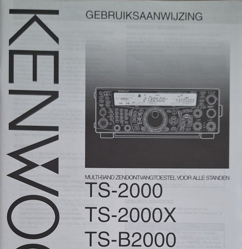 Manuale originale kenwood - manuale,