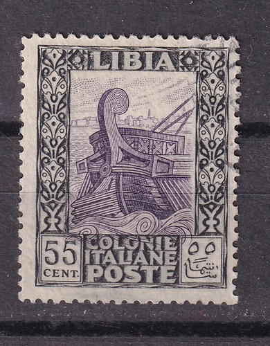 Libia 1924 pittorica - libia,
