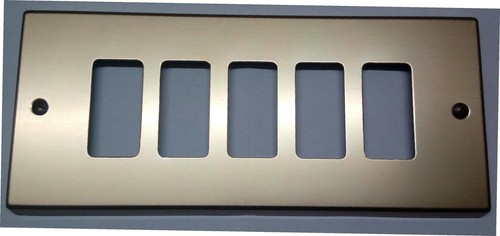 Placca bronzata fori - placca, 5