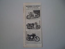 advertising Pubblicità 1968 SAVEMO e MOTO GUZZI V7/LAVERDA 650 750/GUAZZONI CASA