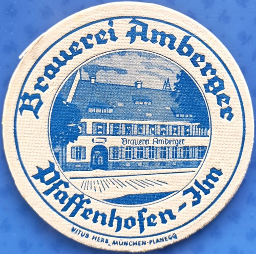 Alter bierdeckel brauerei - bierdeckel, vk