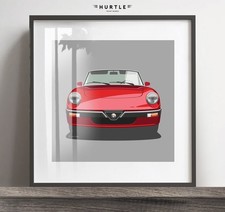Stampa opera d'arte Alfa Romeo