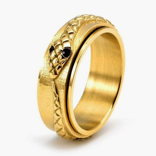 Anello rotante serpente - anello,