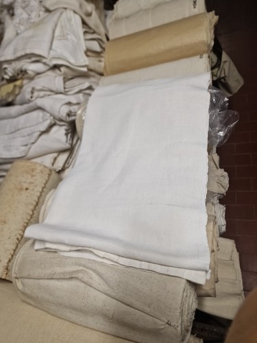 Tessuto telo scampolo canapa - tessuto,