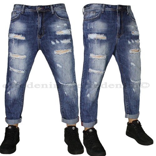Jeans uomo denim - uomo, strappati