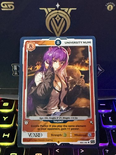 Vcard rising stars 1 - rising, 1°