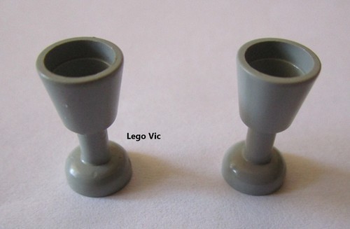 Lego 2343 goblet light gray - 2343,