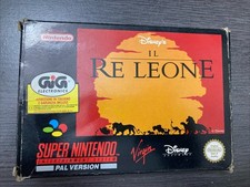 Il Re Leone per Nintendo Snes Completo In Buone Condizioni. (PAL GIG)