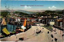 CPA TRIESTE Riva Carciotti e