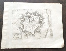 STAMPA ANTICA 1693 CARMAGNOLA