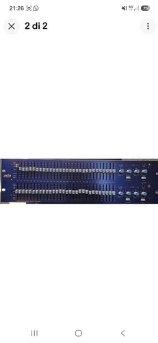Equalizzatore audio xta - equalizzatore,