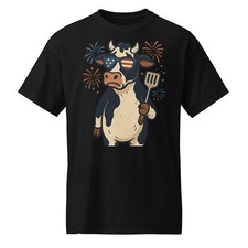 America T Shirt Patriotic BBQ