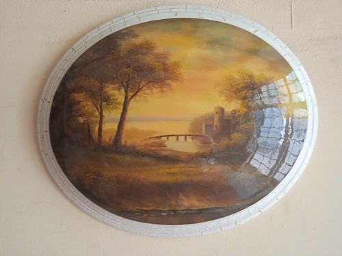 Quadro dipinto paesaggio - dipinto,