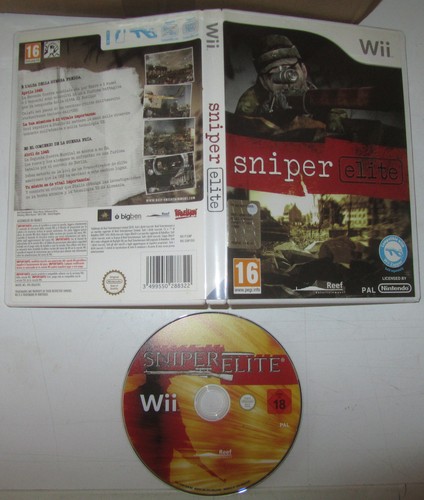 Sniper elite wii nintendo - elite,