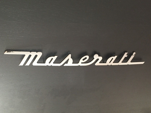 Maserati 340mm 34cm logo - maserati, sigla