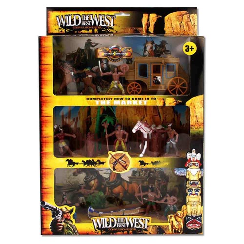 Set personaggi cowboy - personaggi, e