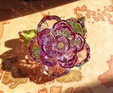 SWAROVSKI 5136721 - Peonia / Peony - Collezione Tropical Flowers - cm 9