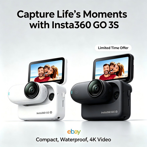 Insta360 128 gb 4k - 3s,