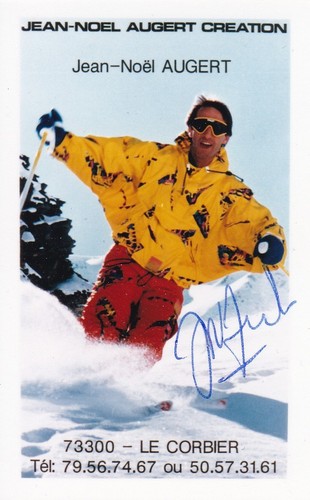 Sci alpino jean noel - jean, augert