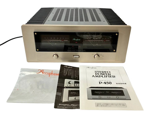 Accuphase 450 stereo power - p-450,