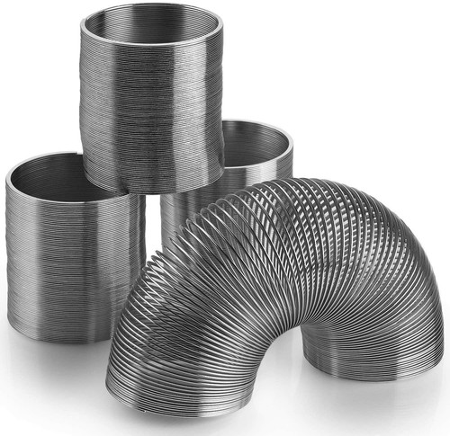 Molla argento mini metallo - 3x,