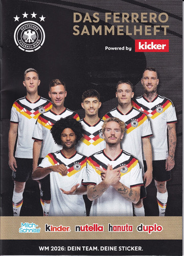 Album figurine dfb - album, germania