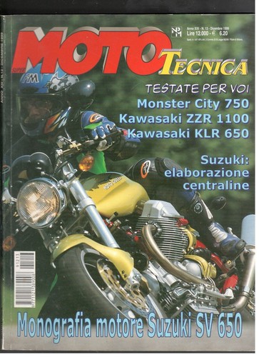 Moto tecnica 1999 monster - tecnica, 12/1999