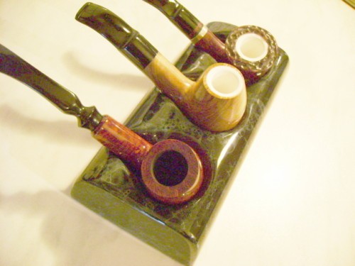 Poggiapipe ceramica posto - ceramica,