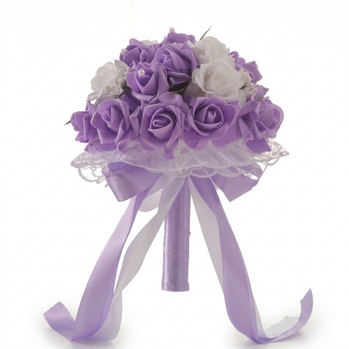 Bouquet sposa con manico - da,