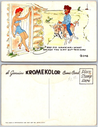 Cartolina kromekolor fumetto - kromekolor,