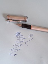 Harley Davidson Penna Stilografica Anni '90  Grigio Metallizzato 