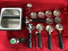5 portafiltri e cestini per