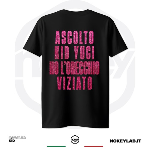 Maglia ascolto kid - "ascolto, ho