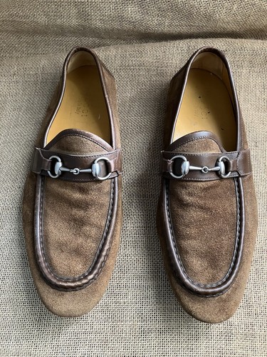 Mocassini gucci moca - pelle, s