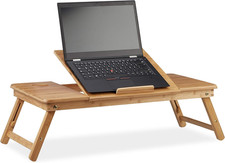 Tavolino Porta Pc Bambù XL